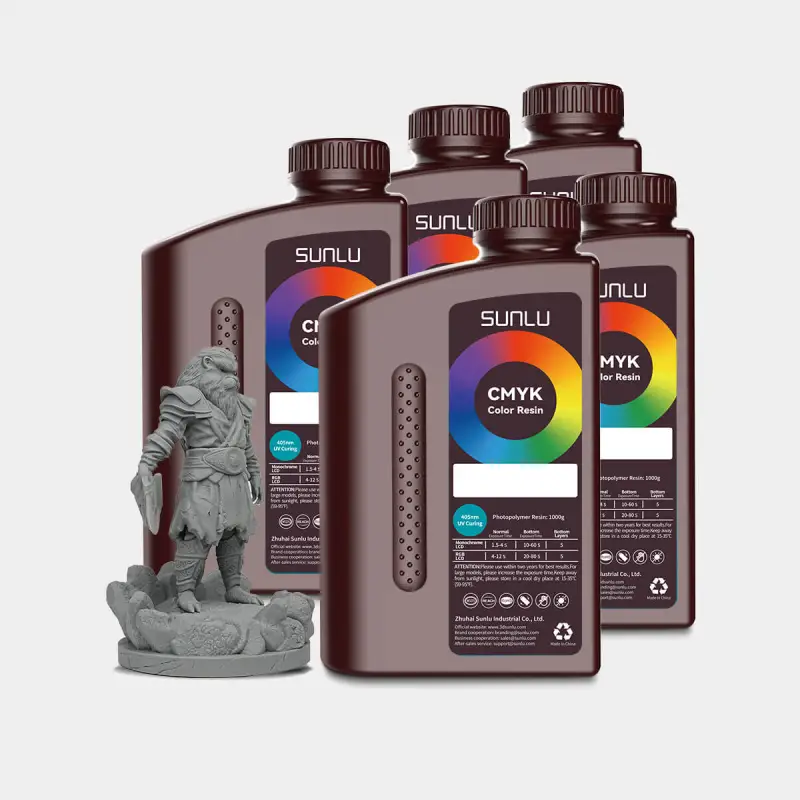 CMYK+W Color Resin