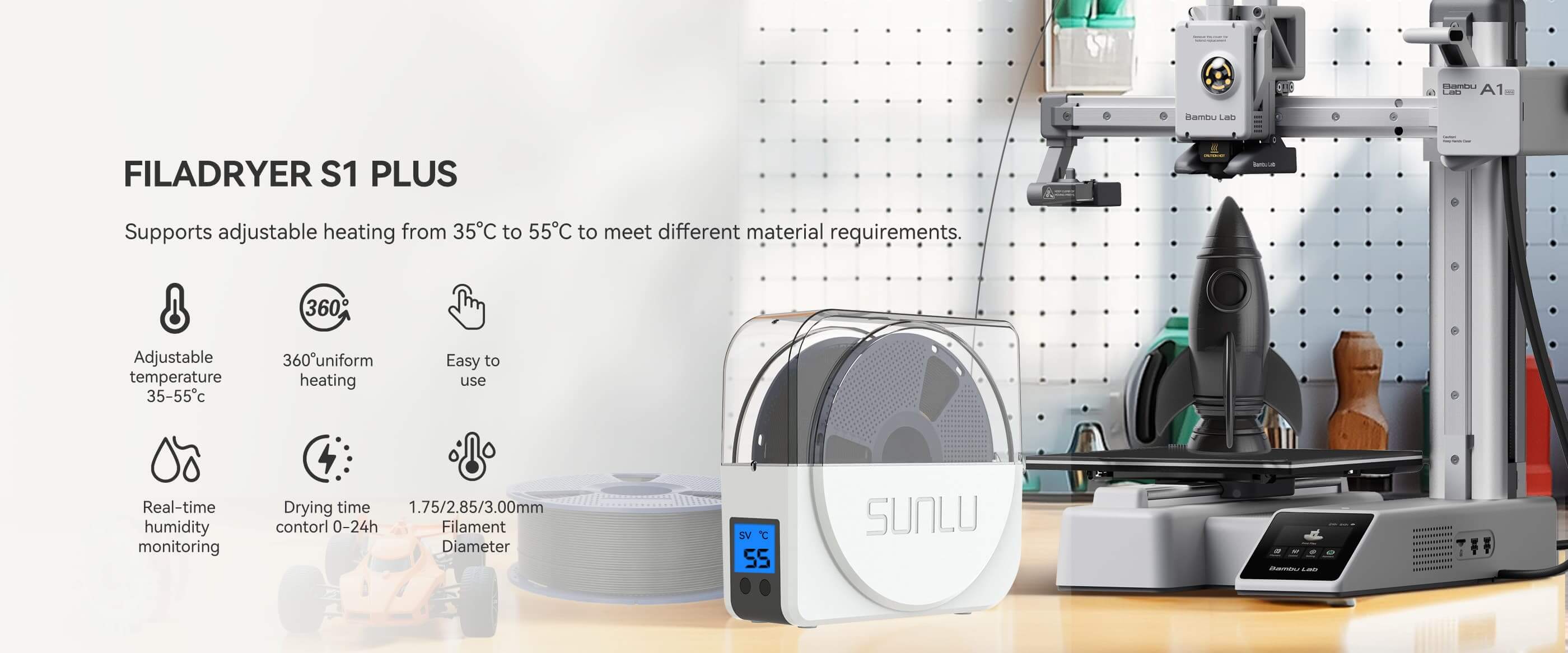 FilaDryer S1 Plus Overview