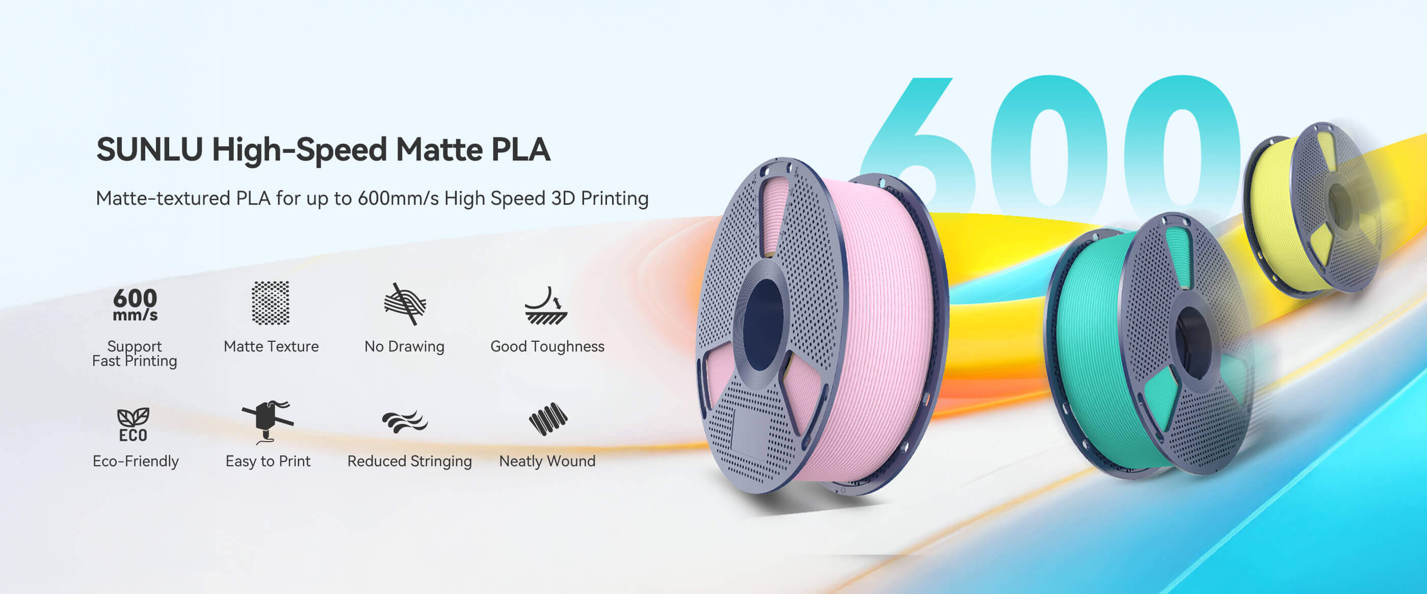 High Speed Matte PLA Overview