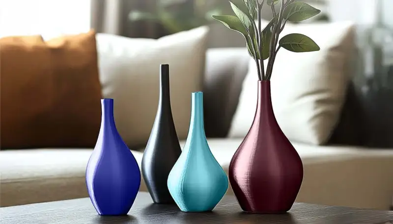 Silk-like glossy texture with fine details