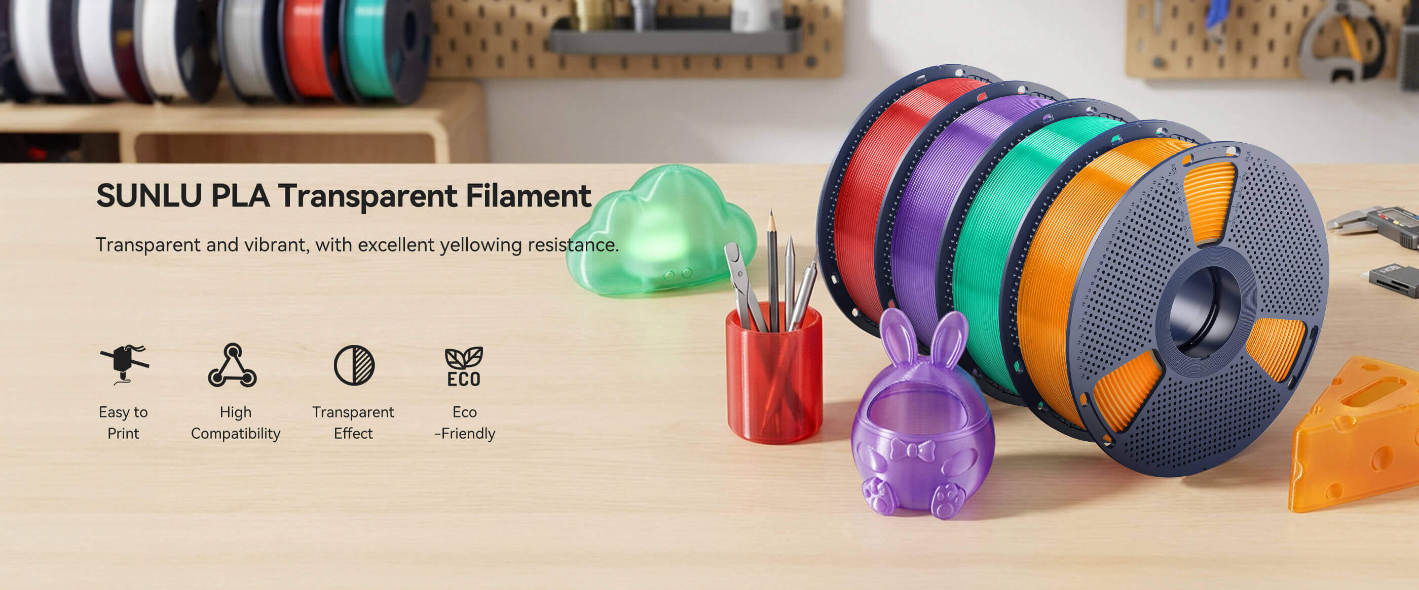 PLA Transparent Overview