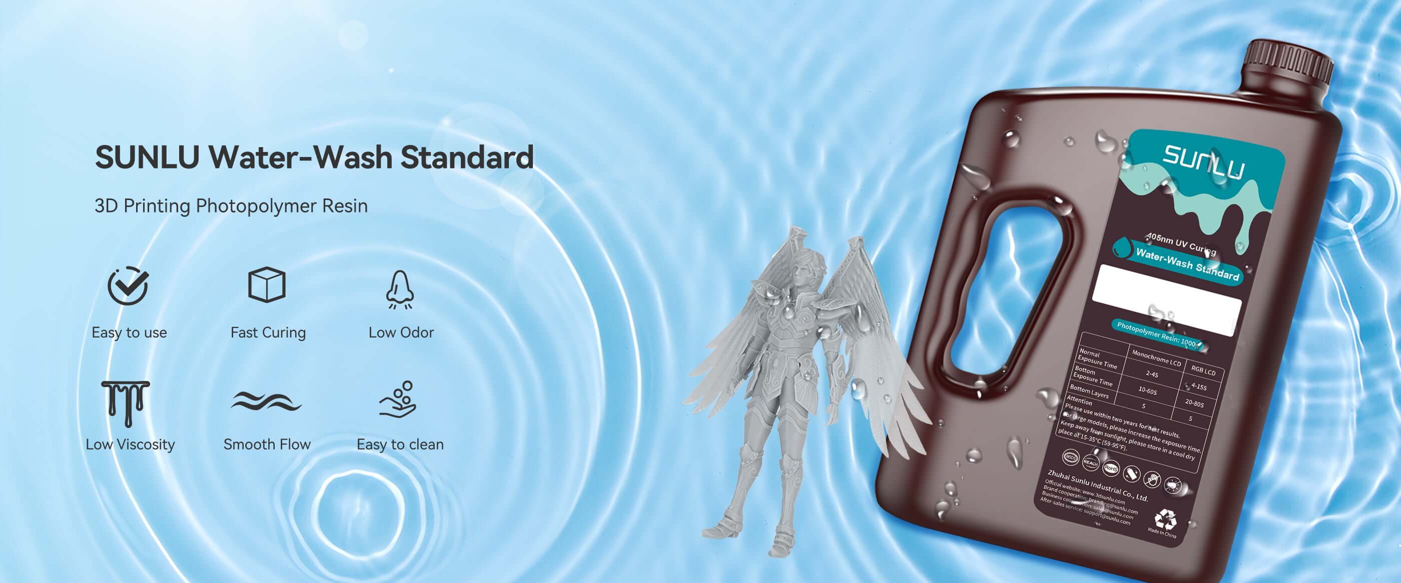 Water-Wash Standard Resin Overview