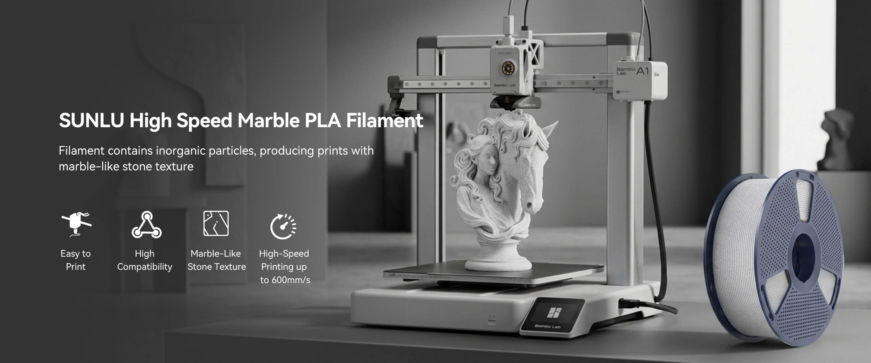 High Speed Marble PLA Overview