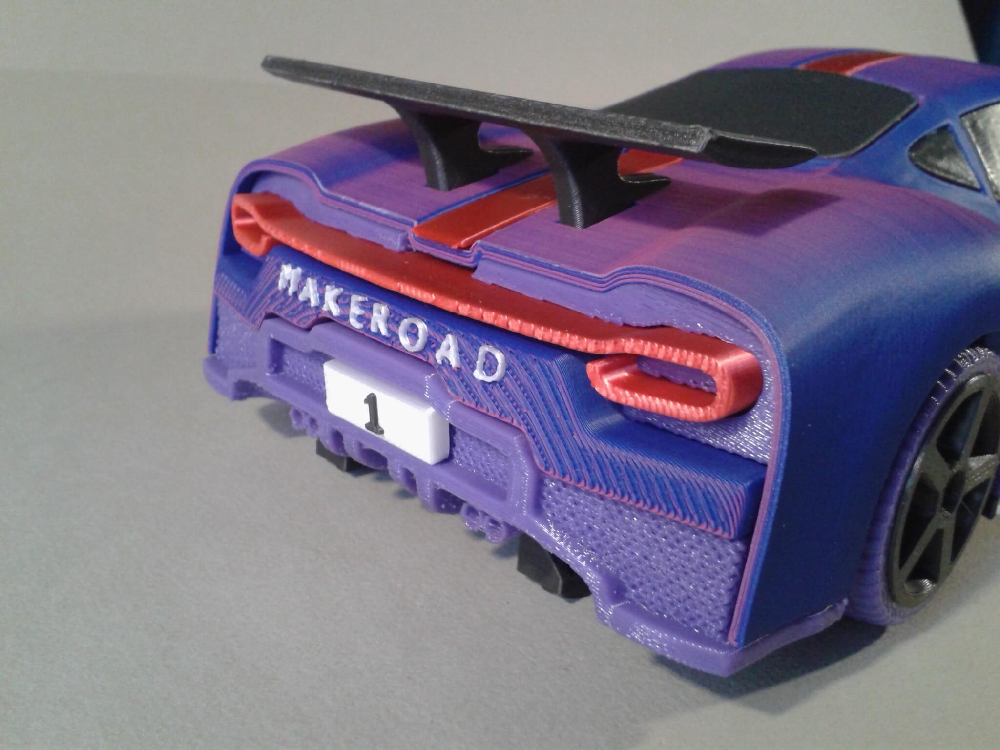 A test assembly (but the MakerKit is missing for now) of the MakeRoad GT that I recently printed - image 2