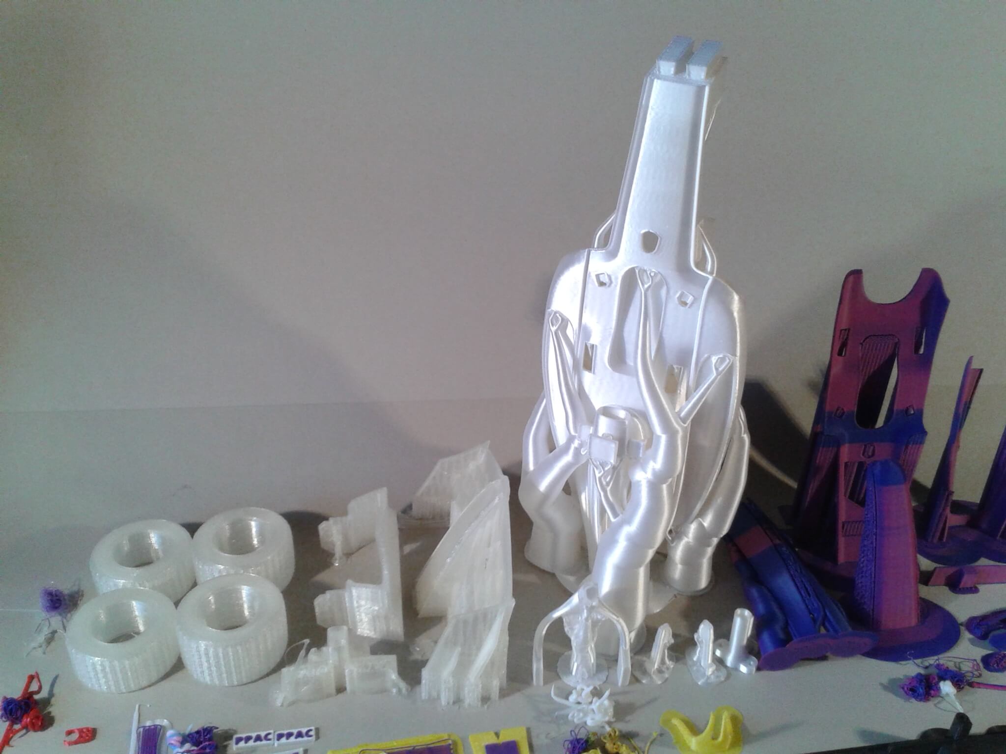 My print and partial assembly of "MAKEROAD F1" - image 6