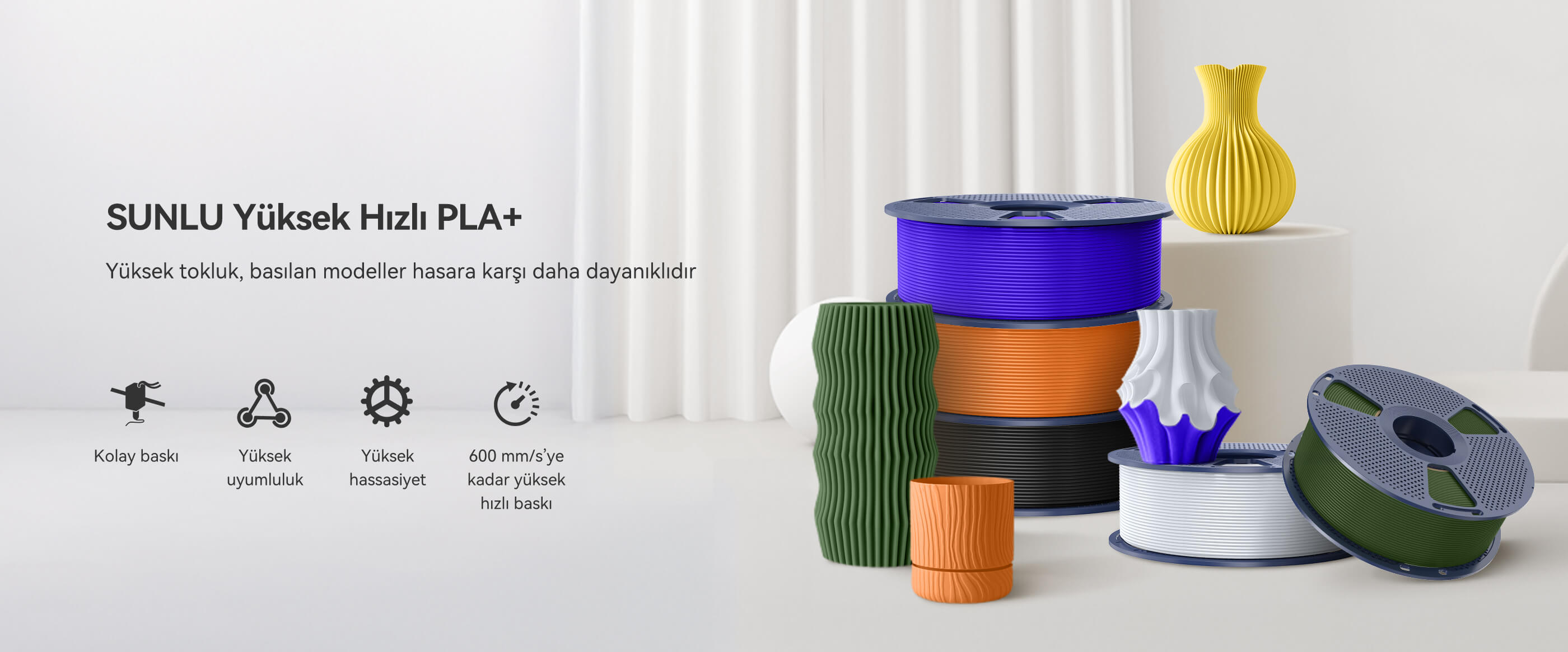 Yüksek Hızlı PLA+ Genel bakış