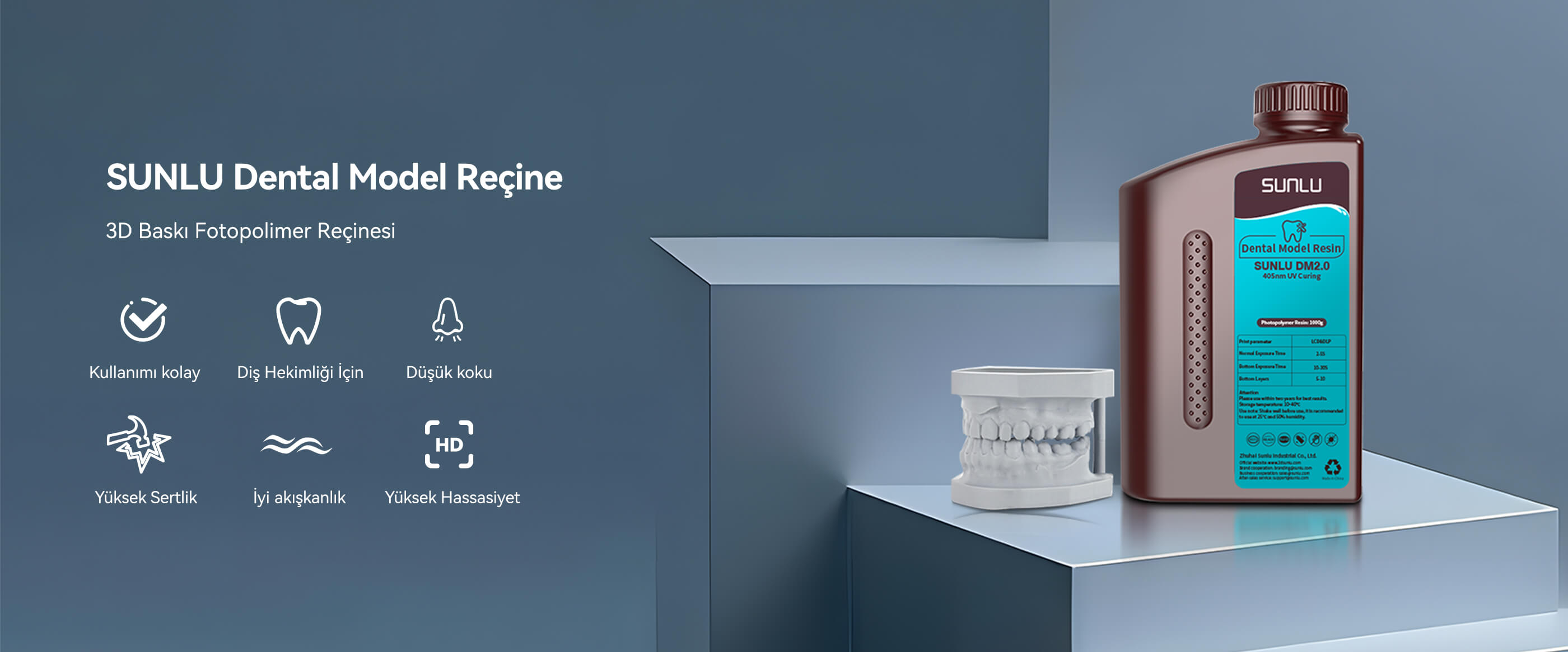 Dental Model Reçine Genel bakış