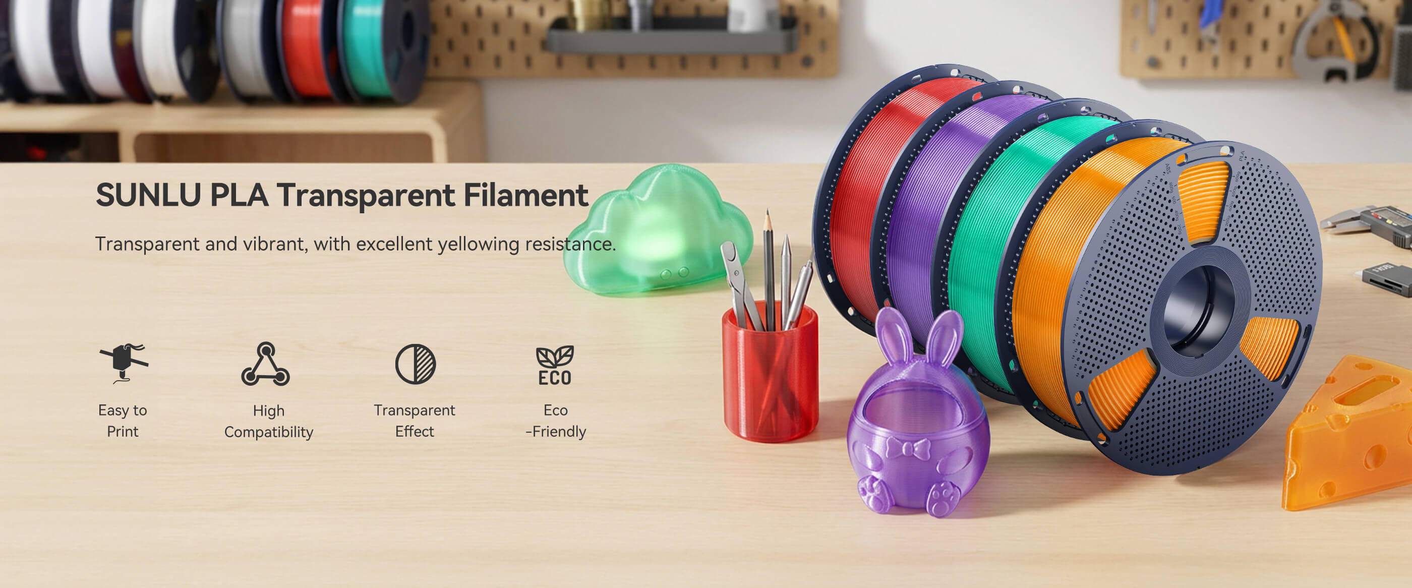 PLA Transparent Overview