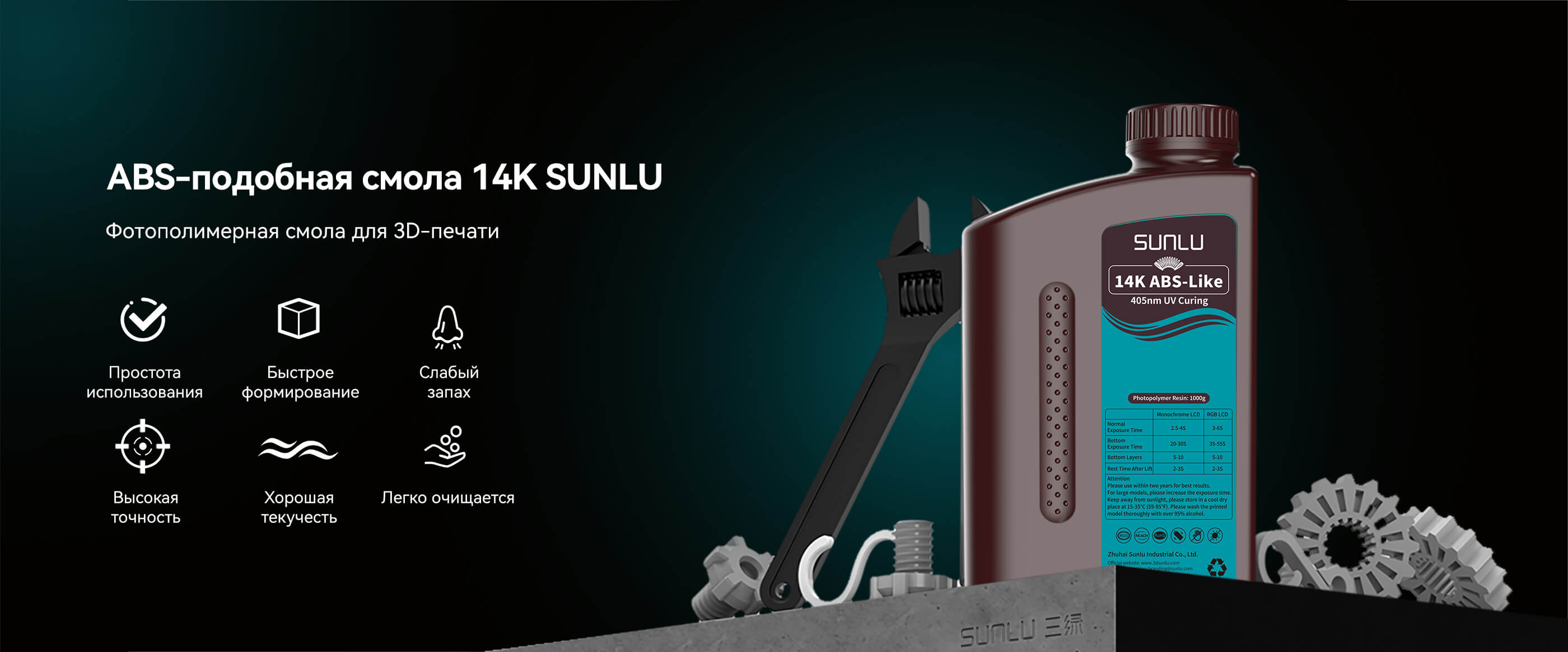 ABS-подобная смола 14K Обзор