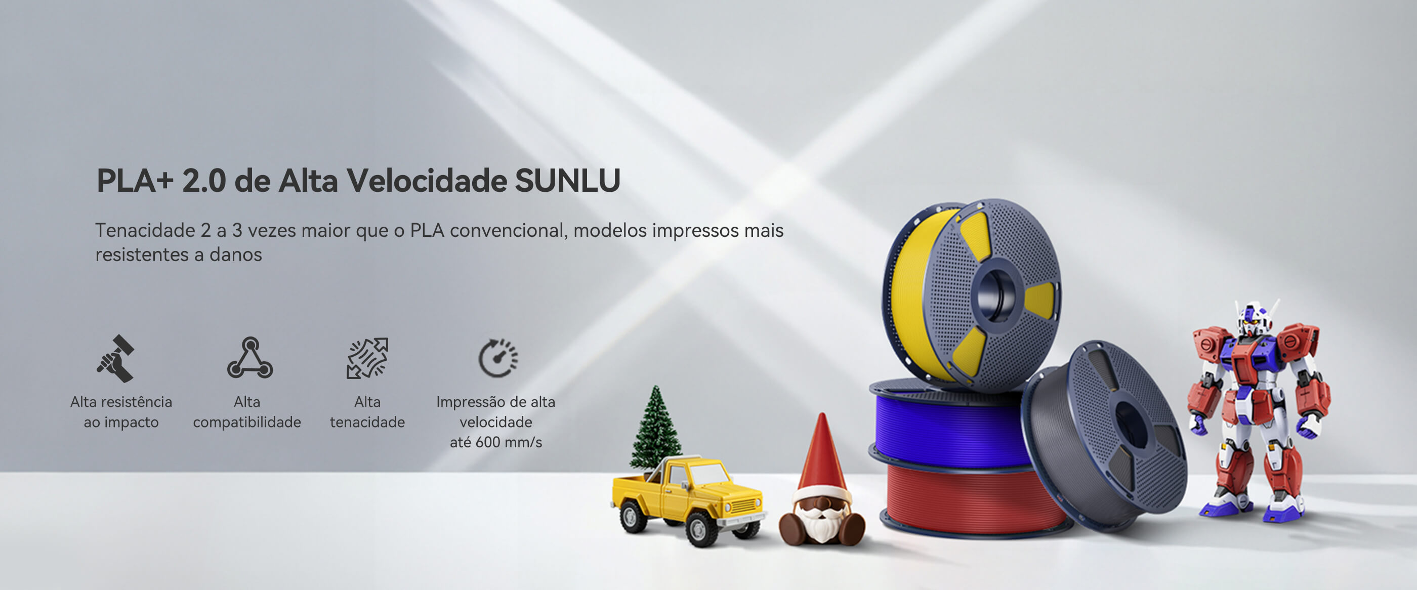 PLA+ de Alta Velocidade 2.0 Visão geral