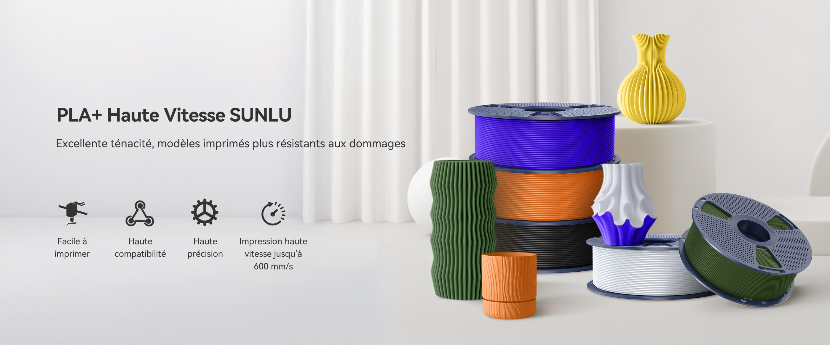PLA+ Haute Vitesse Aperçu
