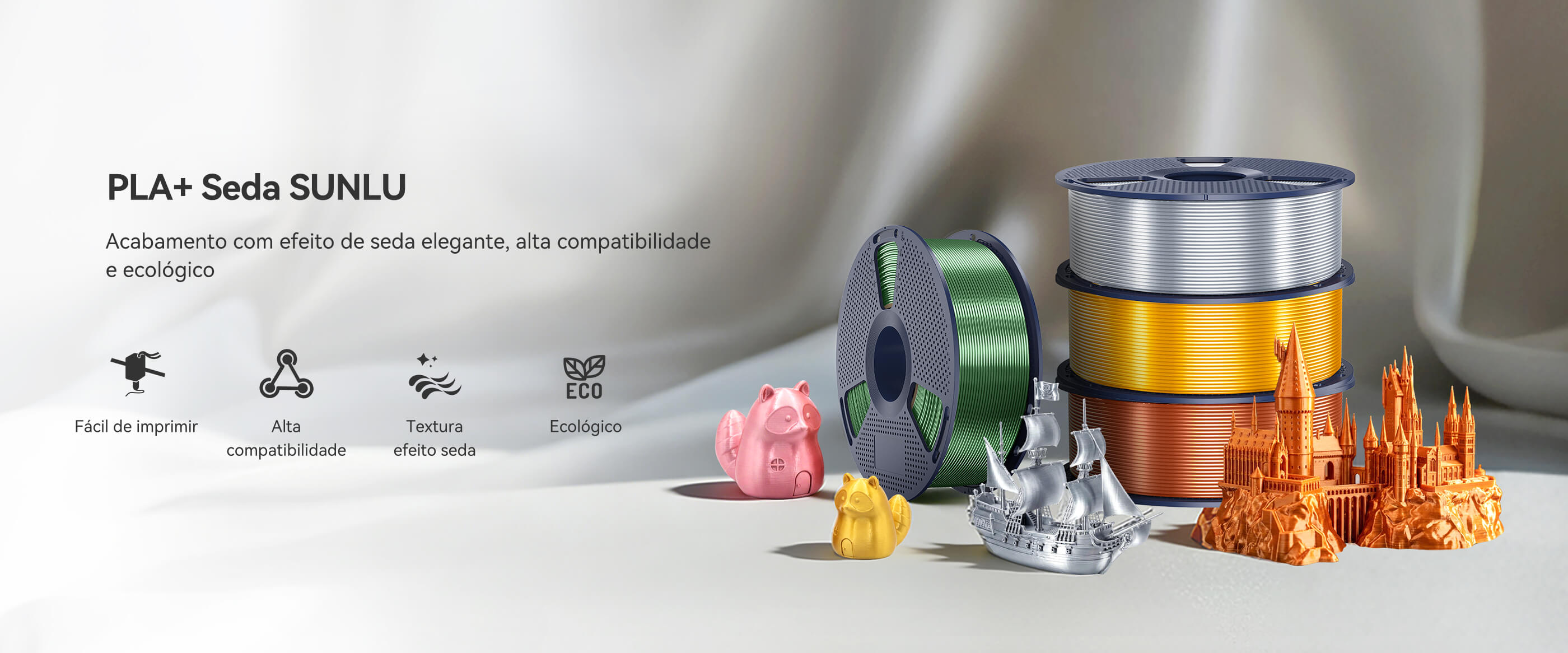 PLA+ Seda Visão geral