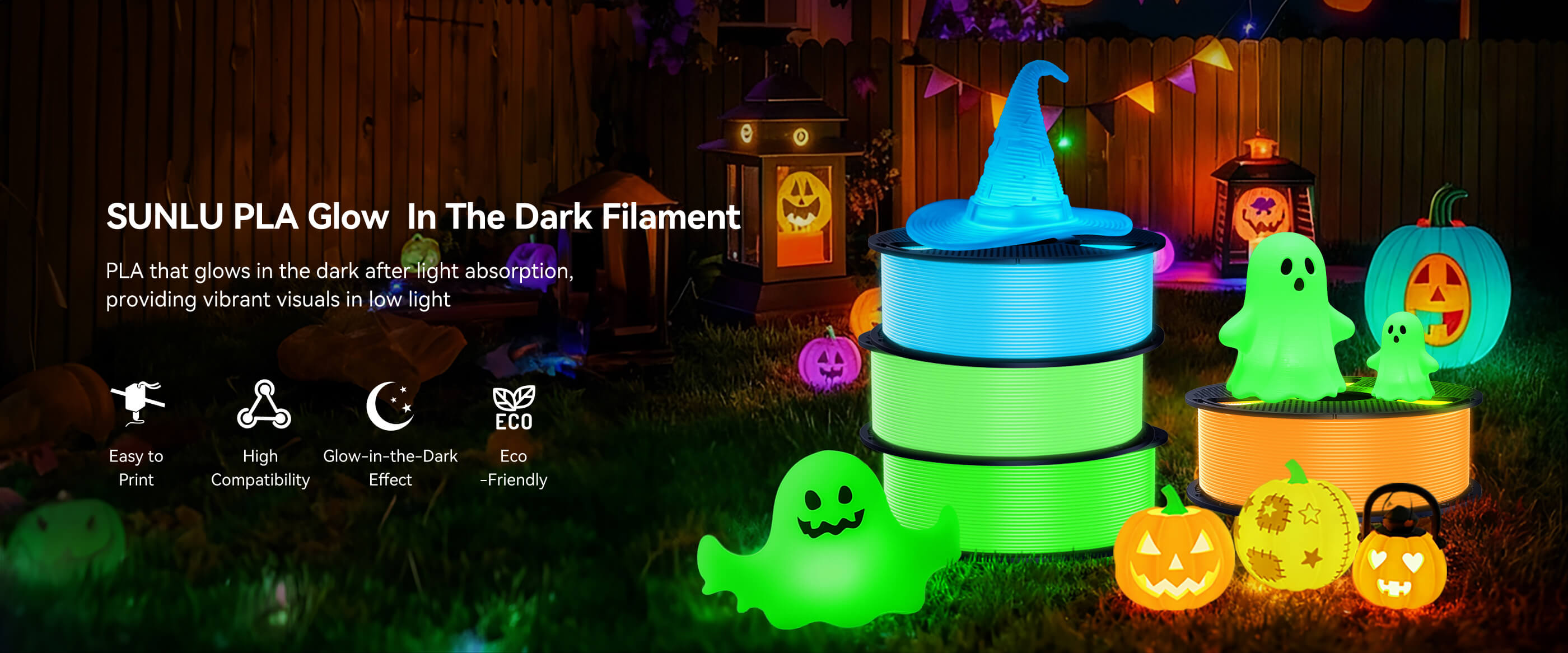 PLA Glow in the dark Overview