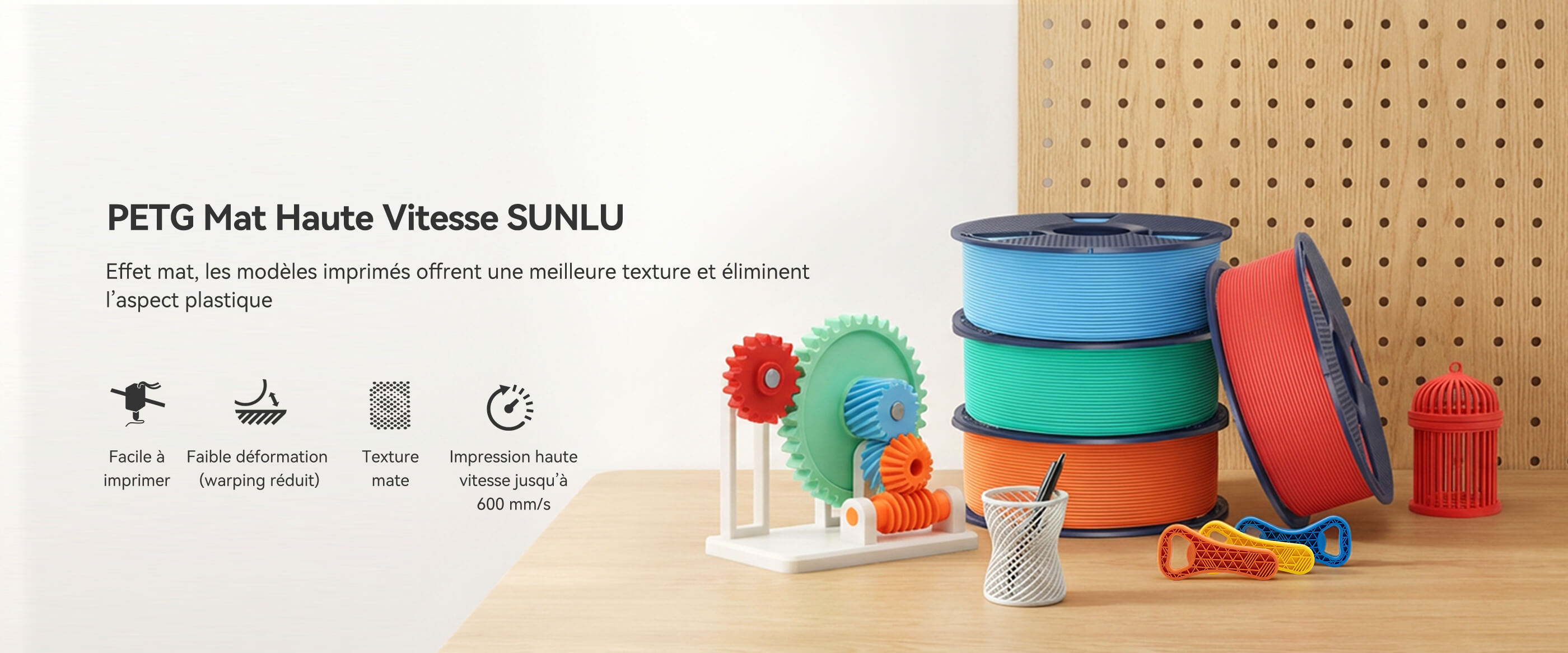PETG Mat Haute Vitesse Aperçu