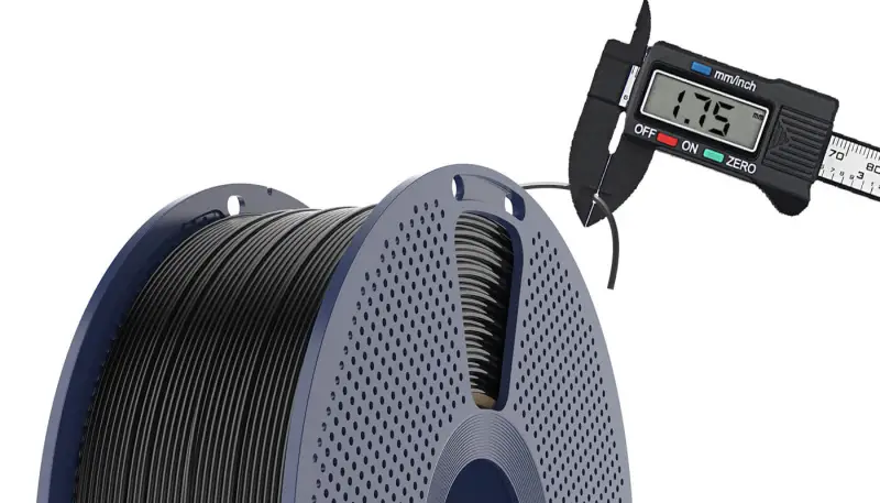 Tolérance de diamètre de filament de 1,75 ± 0,02 mm, haute compatibilité des équipements