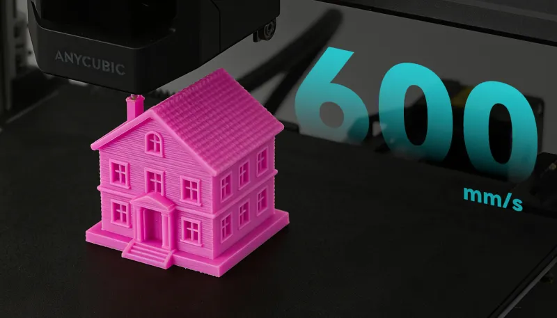 Prend en charge des vitesses d’impression allant jusqu’à 600 mm/s, améliorant considérablement l’efficacité