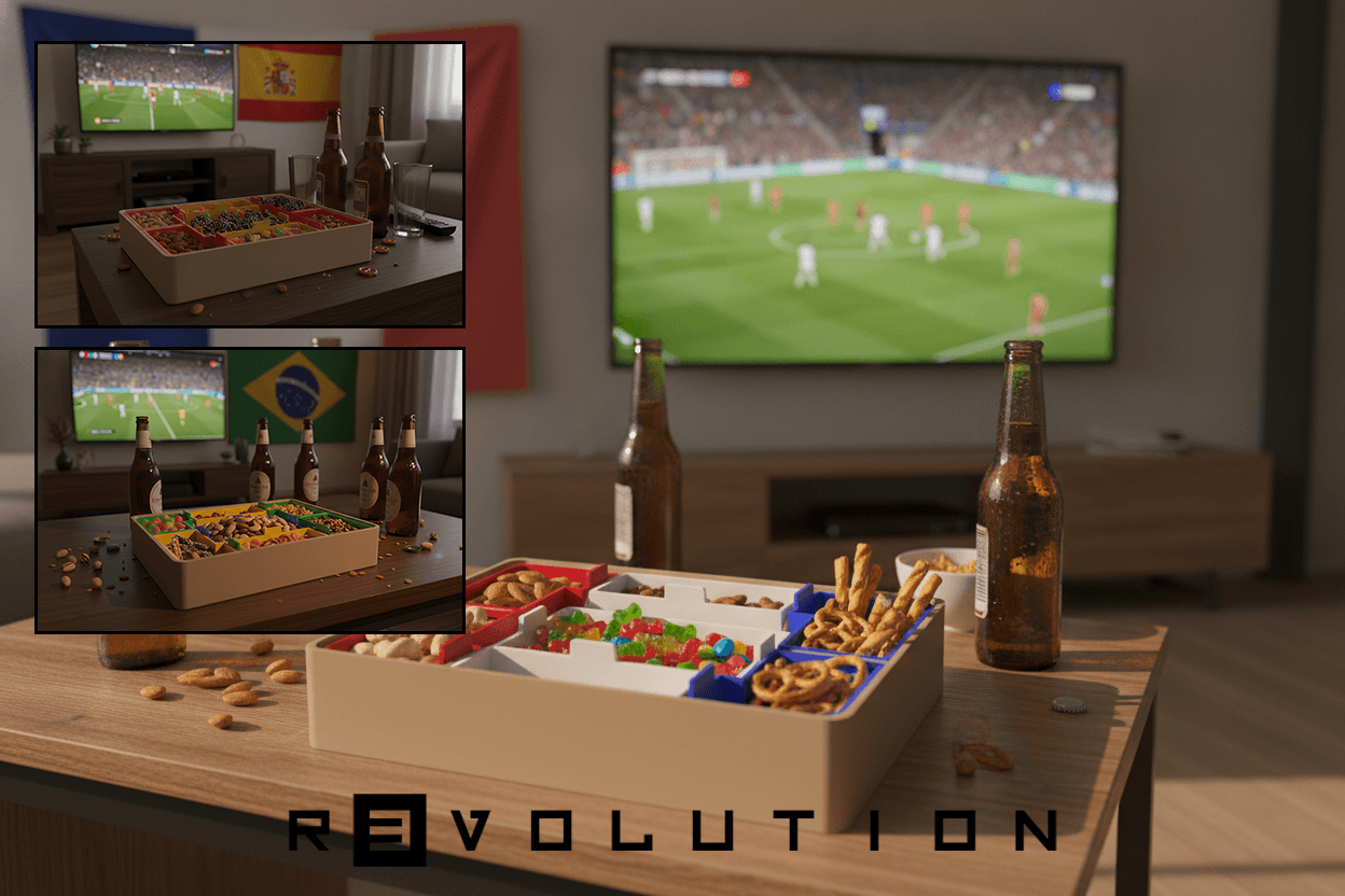 World Cup themed party trays - image 1