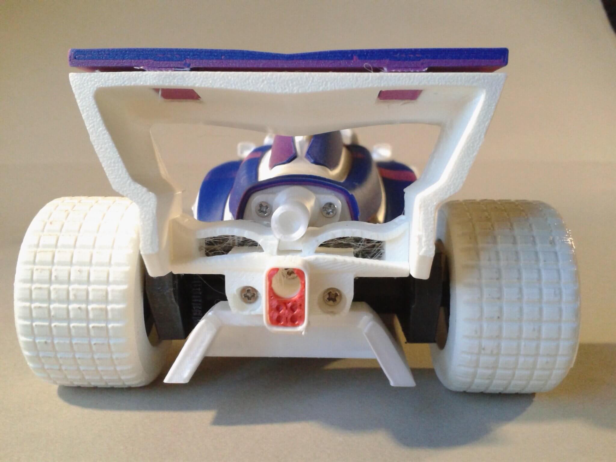 My assembly of the "MAKEROAD F1" model I printed, using the "MAKEROAD RC Car Electronics Kit" I received - image 5