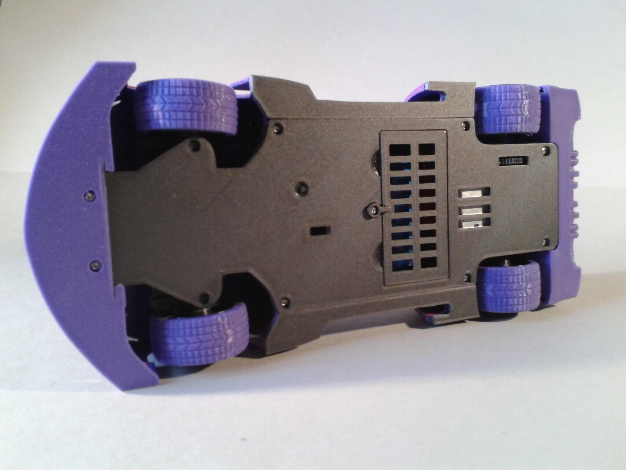 My assembly of the "MAKEROAD GT" model I printed, using a "MAKEROAD RC Car Electronics Kit" I received - image 8