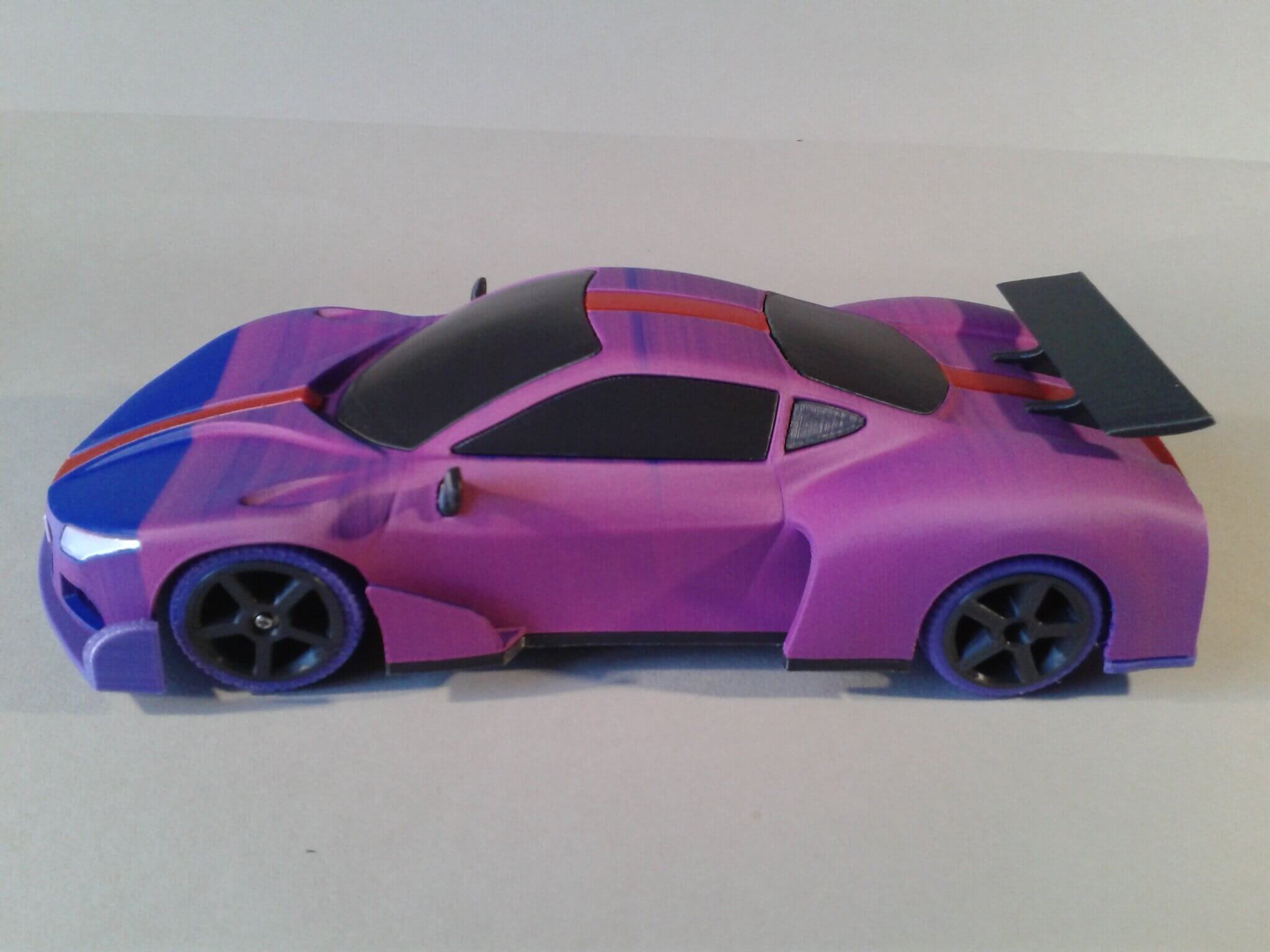 My assembly of the "MAKEROAD GT" model I printed, using a "MAKEROAD RC Car Electronics Kit" I received - image 5