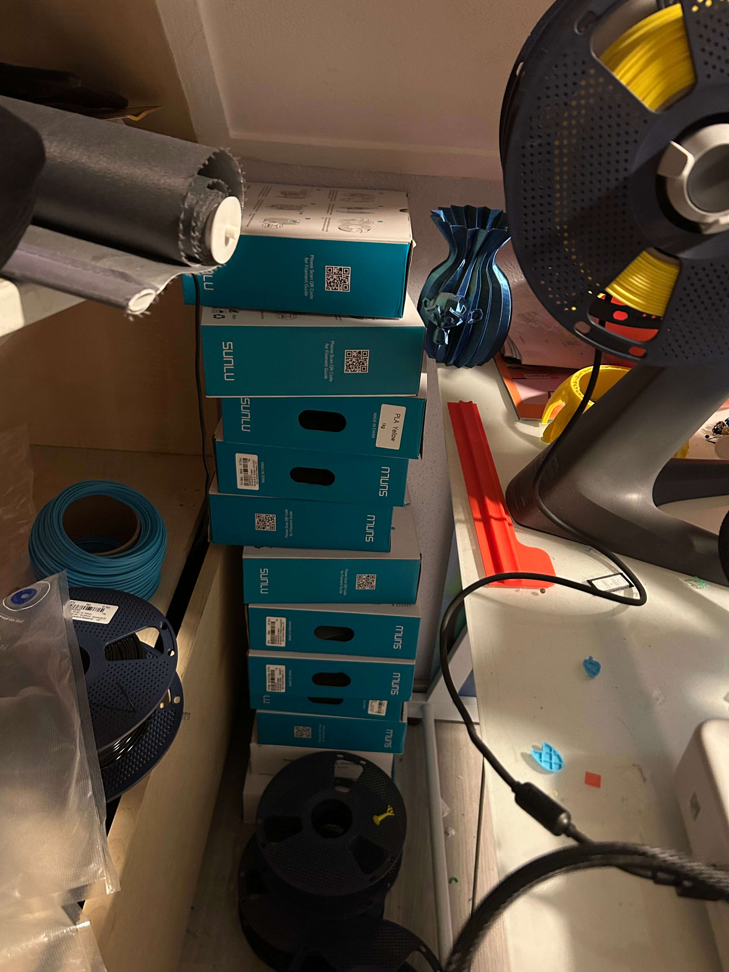 I have my printer scince my 30 am i buyying too much fillament - image 1